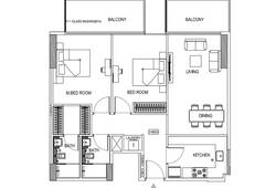 2 bedroom